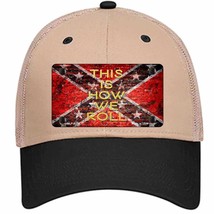 This Is How We Roll Novelty Khaki Mesh License Plate Hat - £22.74 GBP
