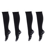 MojaSports Graduated Compression Socks (2 Pair) Athletic Medical Sports ... - $24.38 CAD