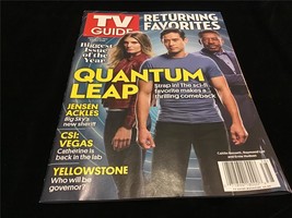 TV Guide Magazine Sept 12-25, 2022 Quantum Leap, Jensen Ackles, Yellowstone - £7.07 GBP