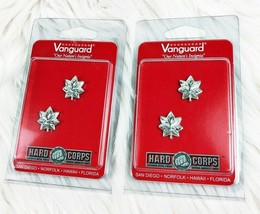 2 Sets of Vanguard US Navy &amp; Coast Guard Coat Device Pin: Commander Officer O-5 - £19.74 GBP