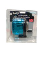 NEW X-ACTO Pencil Sharpener Manual Wall or Desk Mount See-Through Green ... - $242.00 MXN