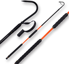 Fishing Gaff Fiberglass Pole Non-Slip Grip Handle Stainless Steel Big Fi... - $76.14+