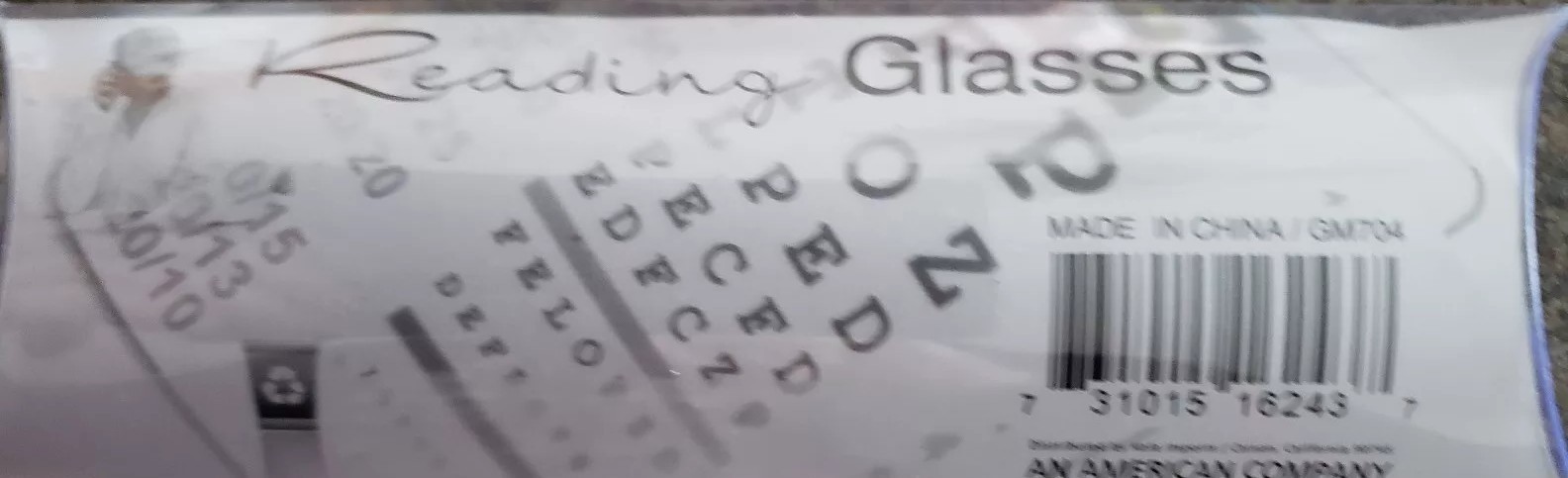 Lightweight ~ Translucent ~ Plastic ~ Reading Glasses ~ +1.00 ~ Red Temples Item image 3