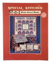 Home Sweet Home Cross Stitch &amp; Quilting Pattern Special Stitches  #LSS-1 EUC - £4.78 GBP