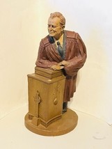 Tom Clark Figurine vtg sculpture SIGNED Cairn coin Parson Patterson Preacher #22 - £75.17 GBP