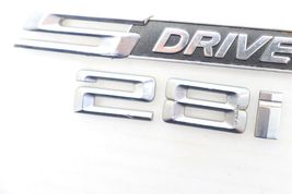 13-15 BMW X1 SDRIVE28I FRONT DOOR EMBLEM BADGE E2546 image 5