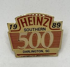 1989 Heinz Southern 500 Darlington Raceway South Carolina Racing Lapel Hat Pin - $7.95