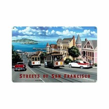 Streets of San Francisco Metal Sign - £27.93 GBP