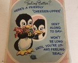 Vintage Greeting Card Feeling Better Box4 - $3.95