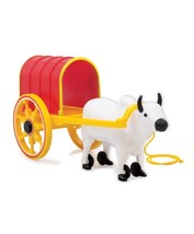 Giggles - Bullock Cart 2 in Pull Along Toy With Free Shipping - £40.44 GBP