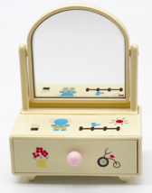 Vintage Sanrio Mini Dresser Trinket Box Vanity Mirror 1978 Japan Hello Kitty 70s - £18.47 GBP