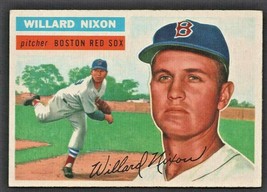 Boston Red Sox Willard Nixon 1956 Topps # 122 - £7.96 GBP