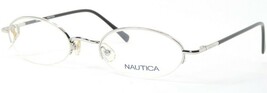 Vintage NAUTICA N7051 034 Silver RARE EYEGLASSES GLASSES FRAME 48-20-135mm - $1,093.58 MXN
