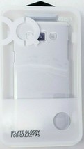 Xqisit Clear Plastic iPlate Glossy Case For Samsung Galaxy A5 Cover White - $7.16