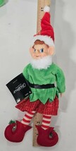 2024 12 inch posable christmas shop elf ornament - $15.83