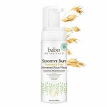 Babo Botanicals Sensitive Baby Newborn Foam Wash with Natural Oat Preotein an... - £15.88 GBP