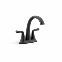 Sundae 4 in. Centerset 2-Handles Bathroom Faucet in Matte Black - $99.00