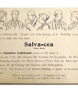 Salvacea Curative Lube Medicine 1894 Advertisement Victorian Medical DWKK16 - £15.62 GBP