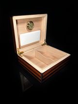 Elie Bleu Walnut Burl  Humidor 50 ct Made in France NIB - $3,267.00