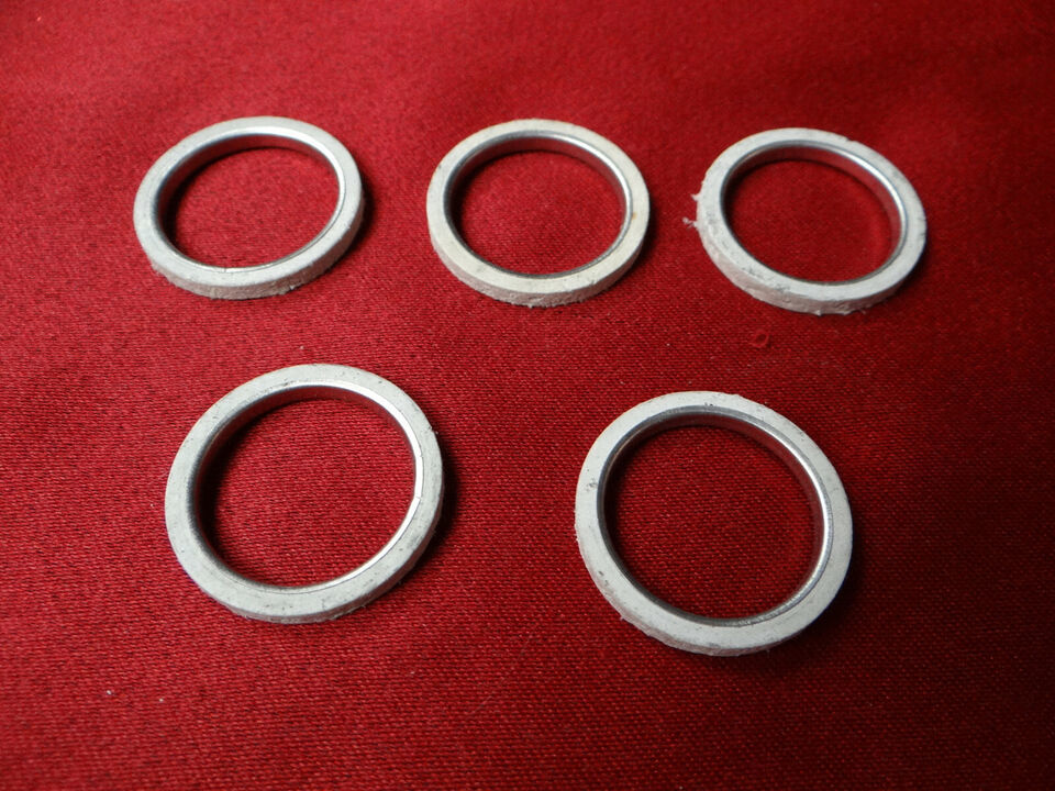 5 Exhaust Gaskets, Thick 30 23 5.5mm GY6 50 125 150 Chinese Scooter ATV ... - $6.95