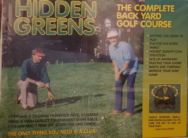Hidden Greens The Complete Backyard Golf Course Practice Box Set Sealed ... - £29.37 GBP
