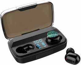 Bluetooth Earbuds V 5.0  Bluetooth Headphones Plus Charging Case w/Built in Mic - £15.06 GBP