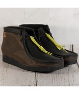 Clarks Shacre Boot Color Dark Green Textile Size 11 D (M) - $1,184.34 MXN