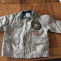 *Boy&#39;s Little Mountain Explorer Green Khaki/Plaid Lined Jacket ~ 12 Mos* - $6.79