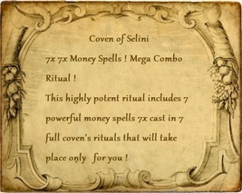7x 7x Money Spells ! Mega Combo Ritual ! - $77.77