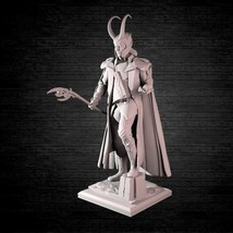1/24 75mm 3D Print Superhero Model Kit God Loki Movie Unpainted - £22.52 GBP