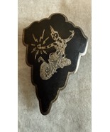 Antique Sterling Silver Enamel Thailand dancer Pin Brooch. - $724.45 MXN