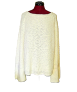 Style &amp; Co. Sweater Pullover White Women Bell Sleeves Size XL - £28.39 GBP