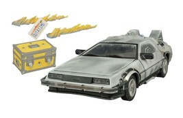 Back To The Future 2 1/15th Scale DeLorean Time Machine w/ Lights &amp; Sounds - $170.00