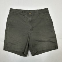 Haggar Men Size 32 (Measure 30x8) Green Chino Casual Shorts - £8.35 GBP