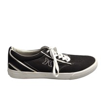 Hurley Kayo Lace Up Sneakers Mens Size 12 Black White Canvas Round Toe L... - £28.63 GBP