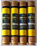 Lot Of 4 Bussmann Low-Peak Class RK1 600VAC/300VDC Fuse LPS-RK-60SP - $893.29 MXN