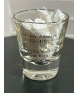 Vintage 1975 Southern Airways Airline Shot Glass Old Advertising Promo 2... - £15.71 GBP