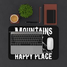 Mountains Are My Happy Place Desk Mat | Anti-Slip Backing | 3mm Neoprene... - $23.69+