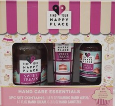 Find Your Happy Place 3 Piece Hand Care Essentials Holiday Gift Set - £21.95 GBP