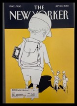 COVER ONLY The New Yorker September 10 2001 Big Boy by Istvan Banyai - £9.80 GBP