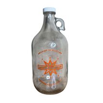 Ale Asylum Madison WI Growler Half Gallon Glass Jug Bar Decor Funny Man ... - $20.00