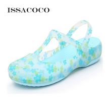 Summer Transparent Jelly Shoes Sandals Women For Girls Sanitary Nurse Clogs Woma - £39.85 GBP