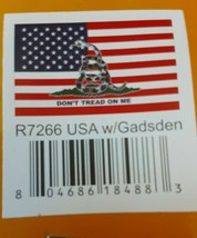 3&#39; x 5&#39; GADSDEN AMERICAN FLAG/&quot;DON&#39;T TREAD ON ME!&quot; New in package! - $9.90