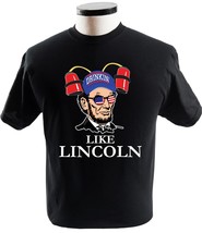 Drinkin Like Lincoln Funny July 4th Shirt Design - £13.59 GBP+