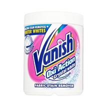 Vanish Oxi Action Crystal White Fabric Stain Remover Powder, 1kg  - $15.00