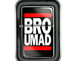 You Mad Bro D4 Flip Top Oil Lighter Windproof - $14.80
