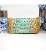 Brahmin Cactus Ombre Melbourne Leather Ady Bifold Wallet NWT - $157.91