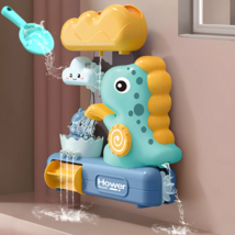 Baby Bath Toy Dinosaur Shower Spray Water Waterwheel Fun Bathtub Shower Toy - £18.29 GBP