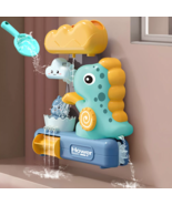 Baby Bath Toy Dinosaur Shower Spray Water Waterwheel Fun Bathtub Shower Toy - £18.41 GBP