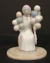 Vintage Roman Inc 1983, Porcelain “  The Balloon Lady’.Figurine~ Signed ... - £4.71 GBP